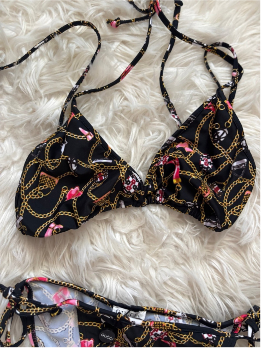 Vintage Y2K Gucci printed bikini with tags - Picture 8 of 12